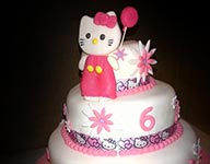Olivia's Hello Kitty Cake by Gina