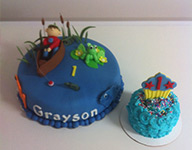 Grayson's Fishing Cake